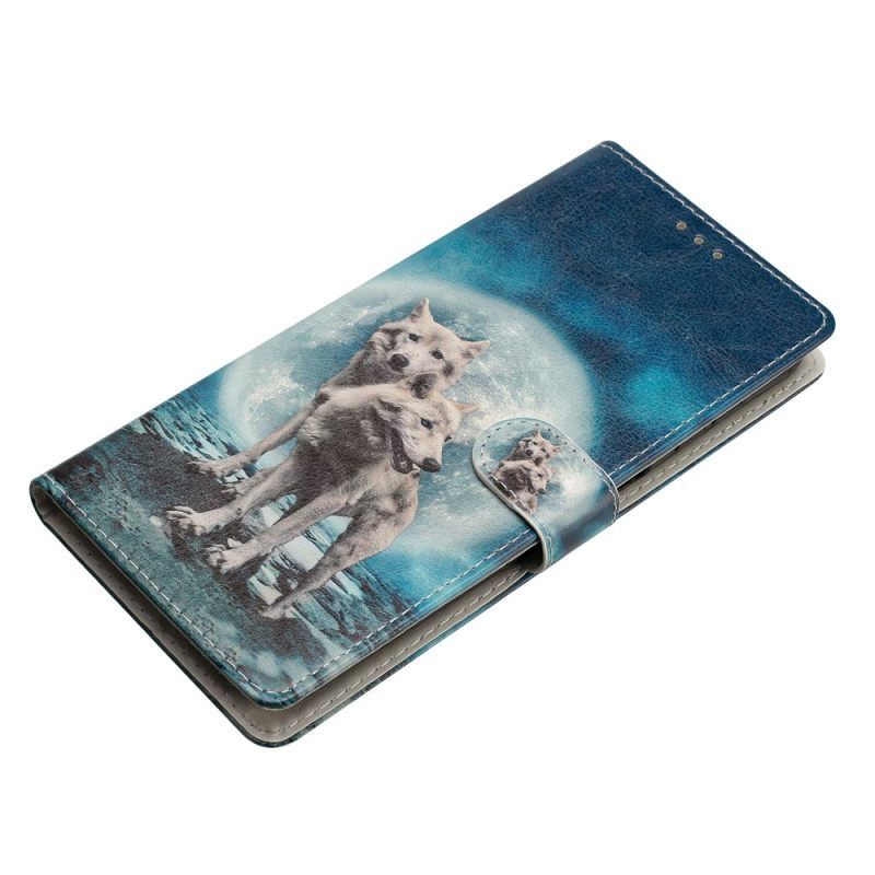 Κάλυμμα Oppo Reno 8 Lite με κορδονι Lanyard Wolf